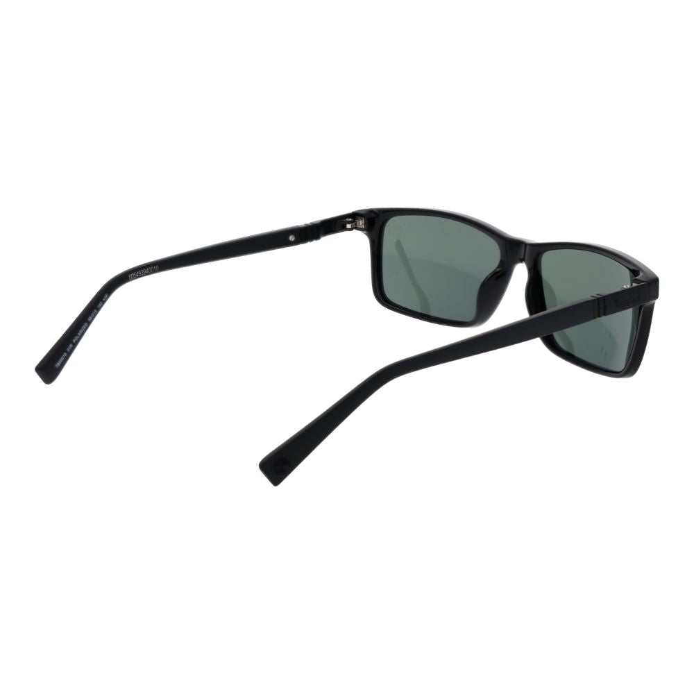 Timberland Black Plastic Men's Sunglasses