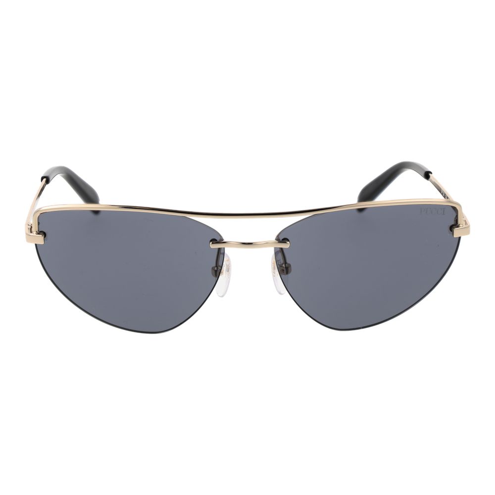 Emilio Pucci Gold Metal Women's Sunglasses