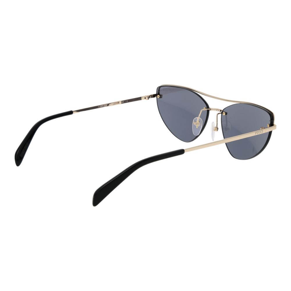 Emilio Pucci Gold Metal Women's Sunglasses