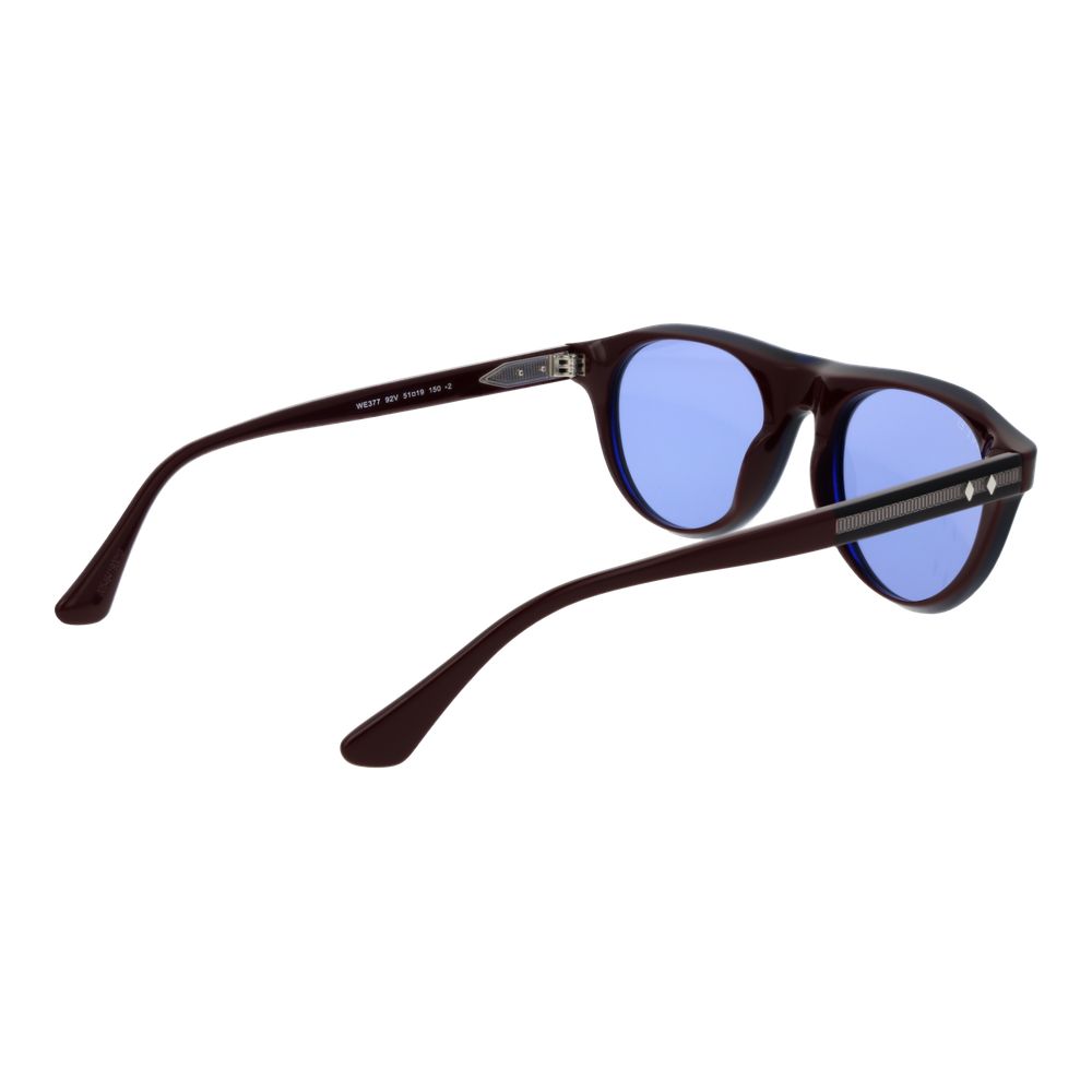 Web Blue Plastic Men's Sunglasses