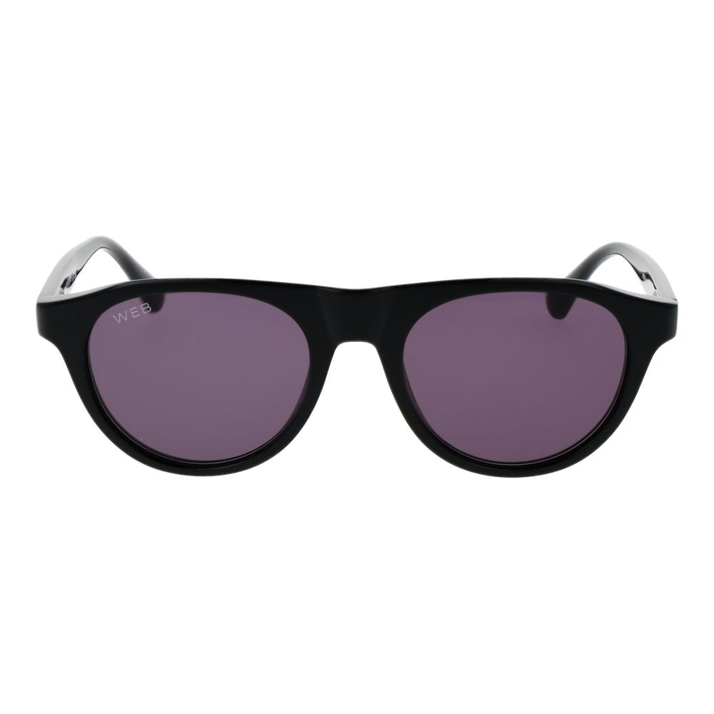 Web Black Plastic Men's Sunglasses