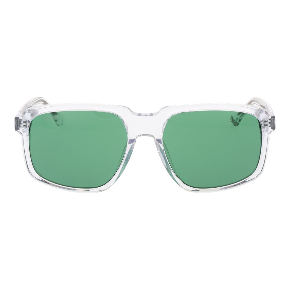 Web Transparent Plastic Men's Sunglasses