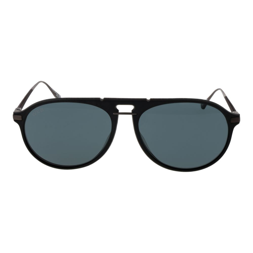 Web Black Titanium Men's Sunglasses