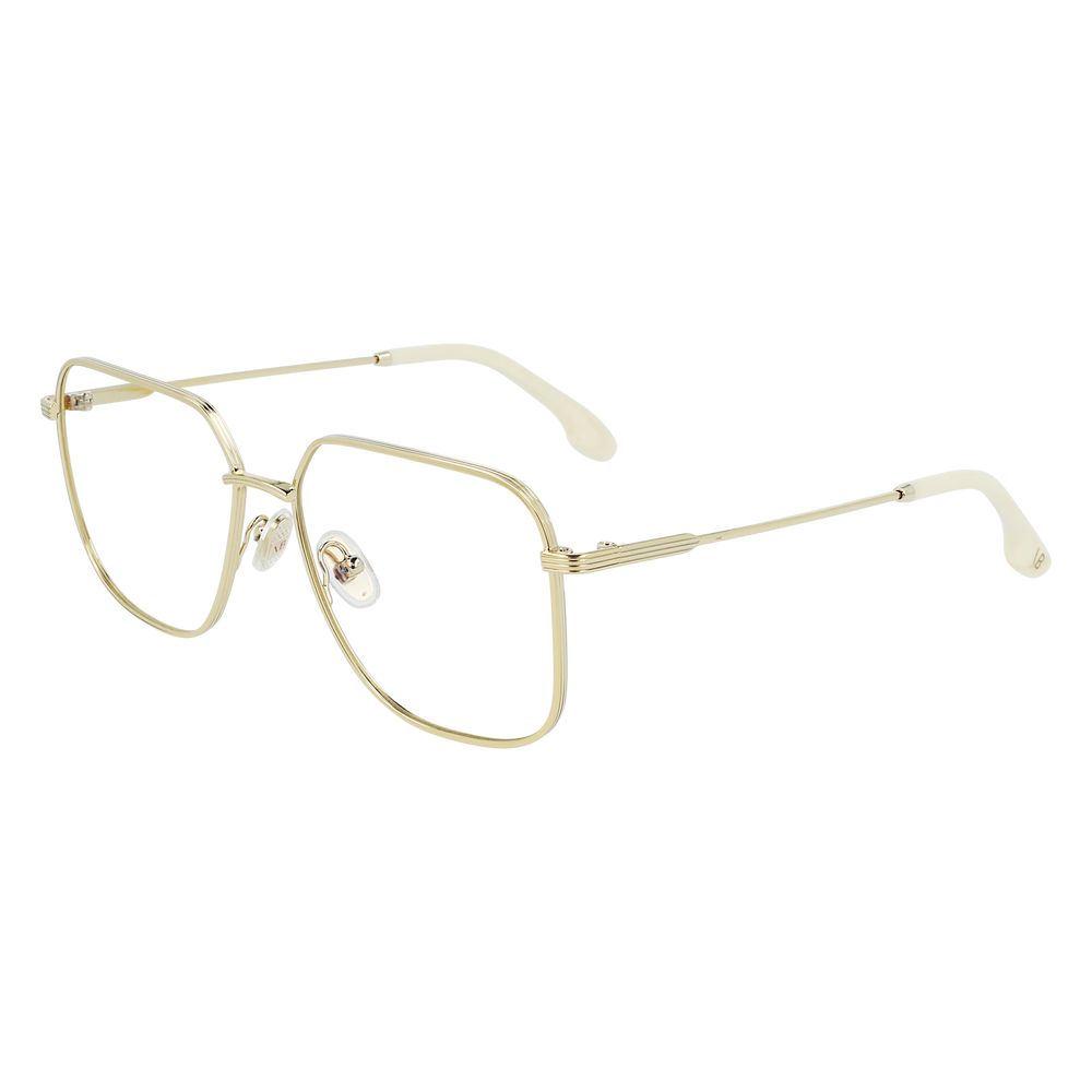 Victoria Beckham Gold Metal Glasses Women's (Frames)