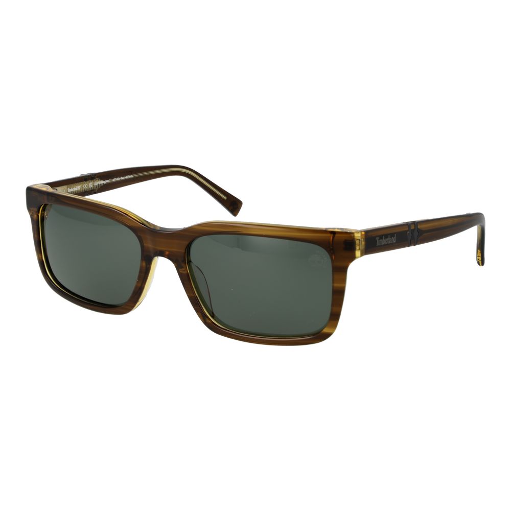 Timberland Brown Plastic Men's Sunglasses