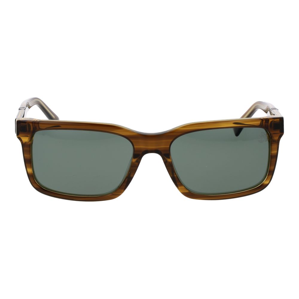Timberland Brown Plastic Men's Sunglasses