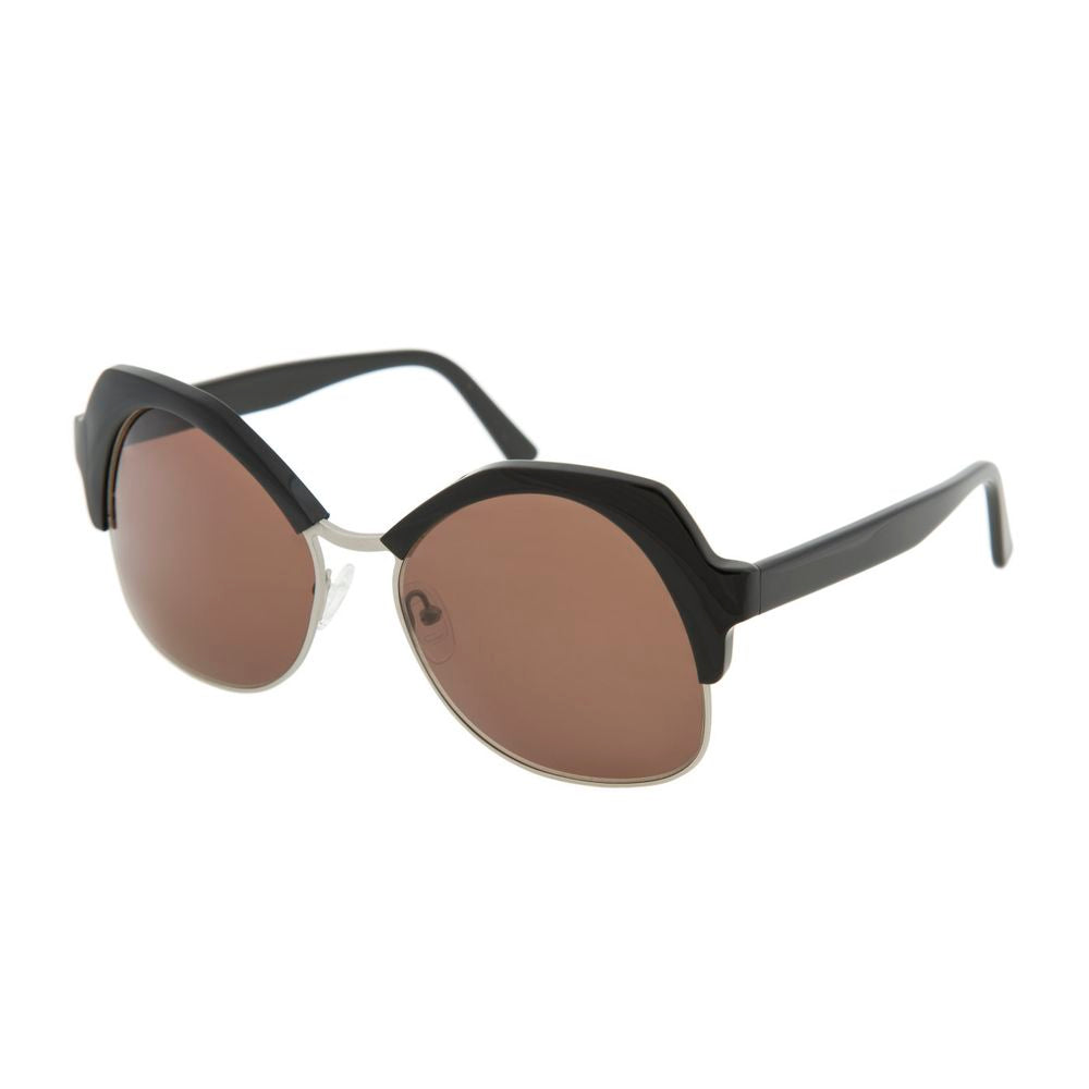 Andy Wolf Black Metal & Plastic Women's Sunglasses