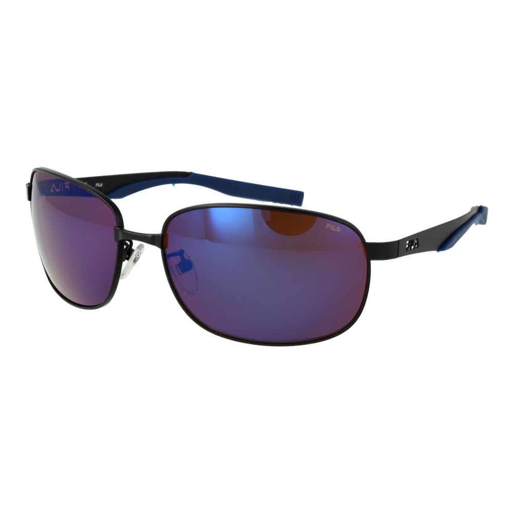 Fila Black Stainless Steel Men's Sunglasses