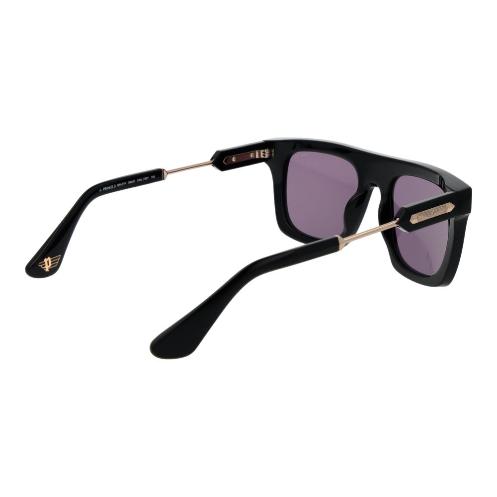 Police Black Cellulose Acetate Men's Sunglasses