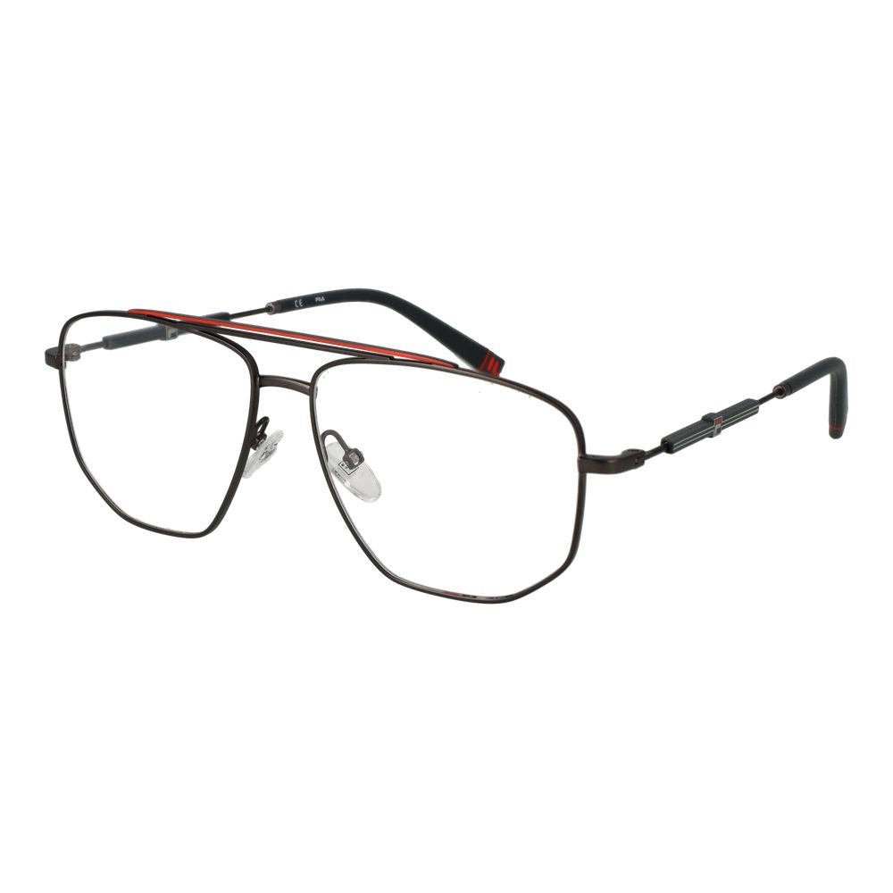 Fila Gray Stainless Steel Glasses Men's (Frames)
