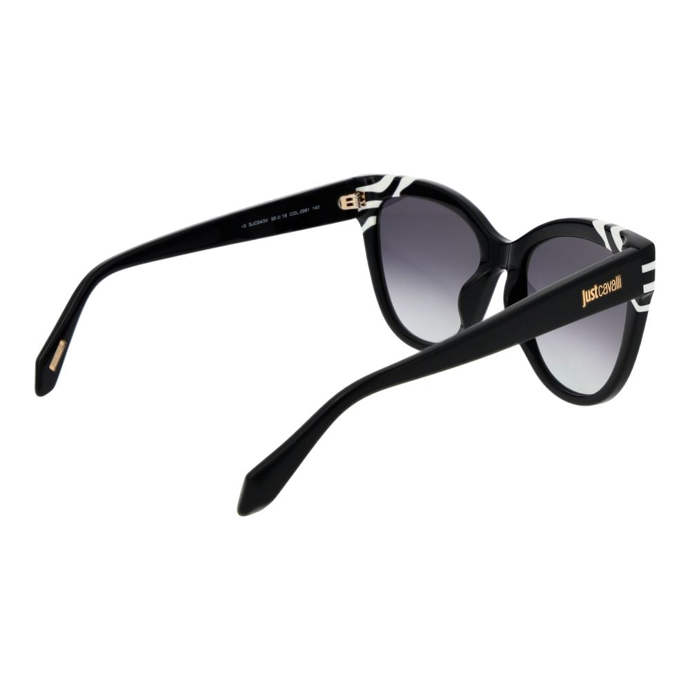 Just Cavalli Black Cellulose Acetate Women's Sunglasses