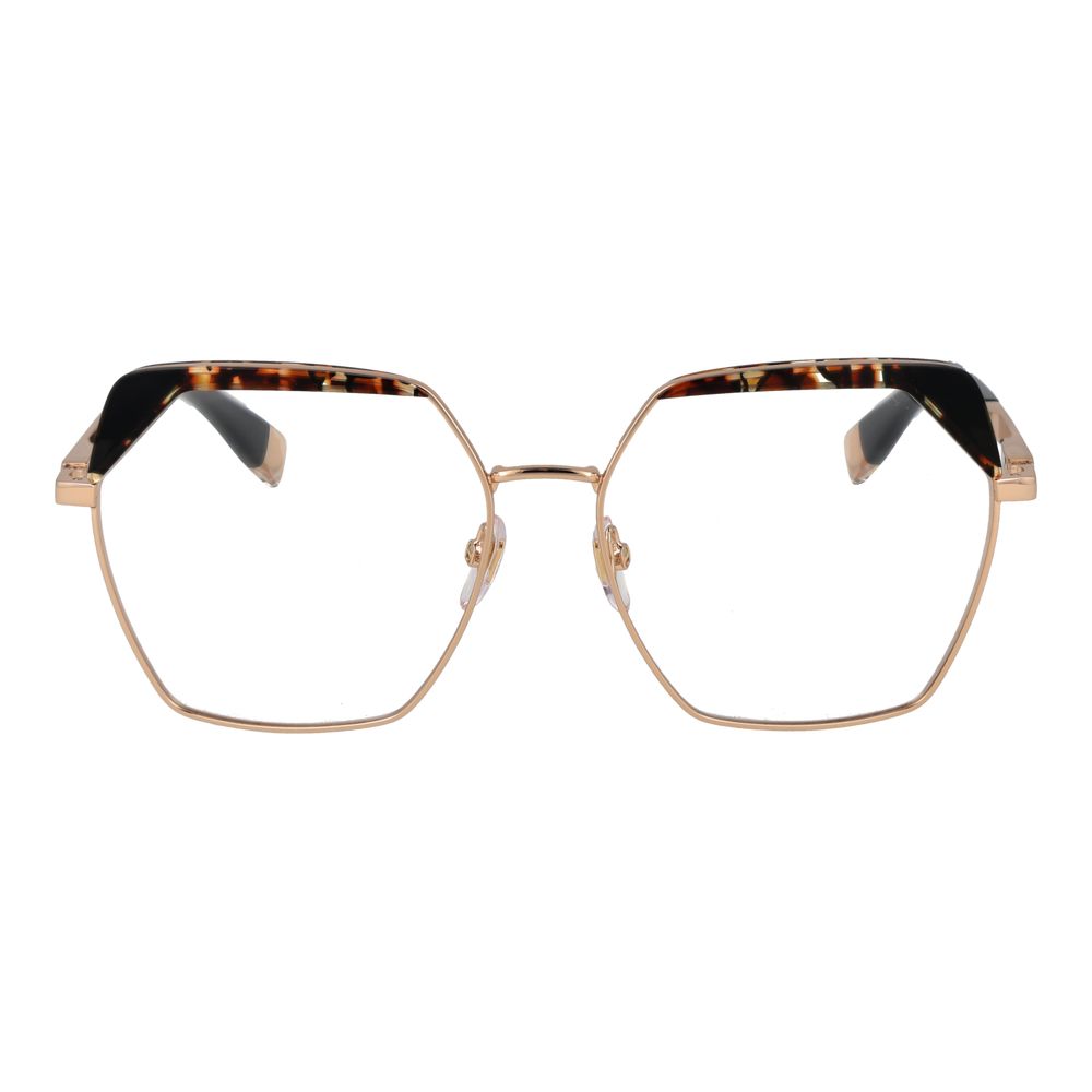 Furla Rose Gold Stainless Steel Glasses Women's (Frames)
