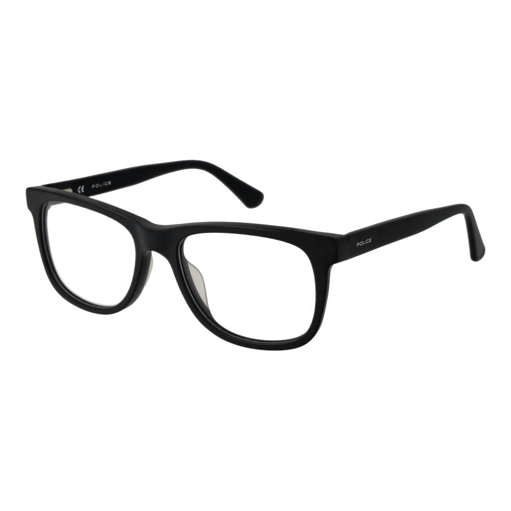 Police Black Cellulose Acetate Glasses Men's (Frames)