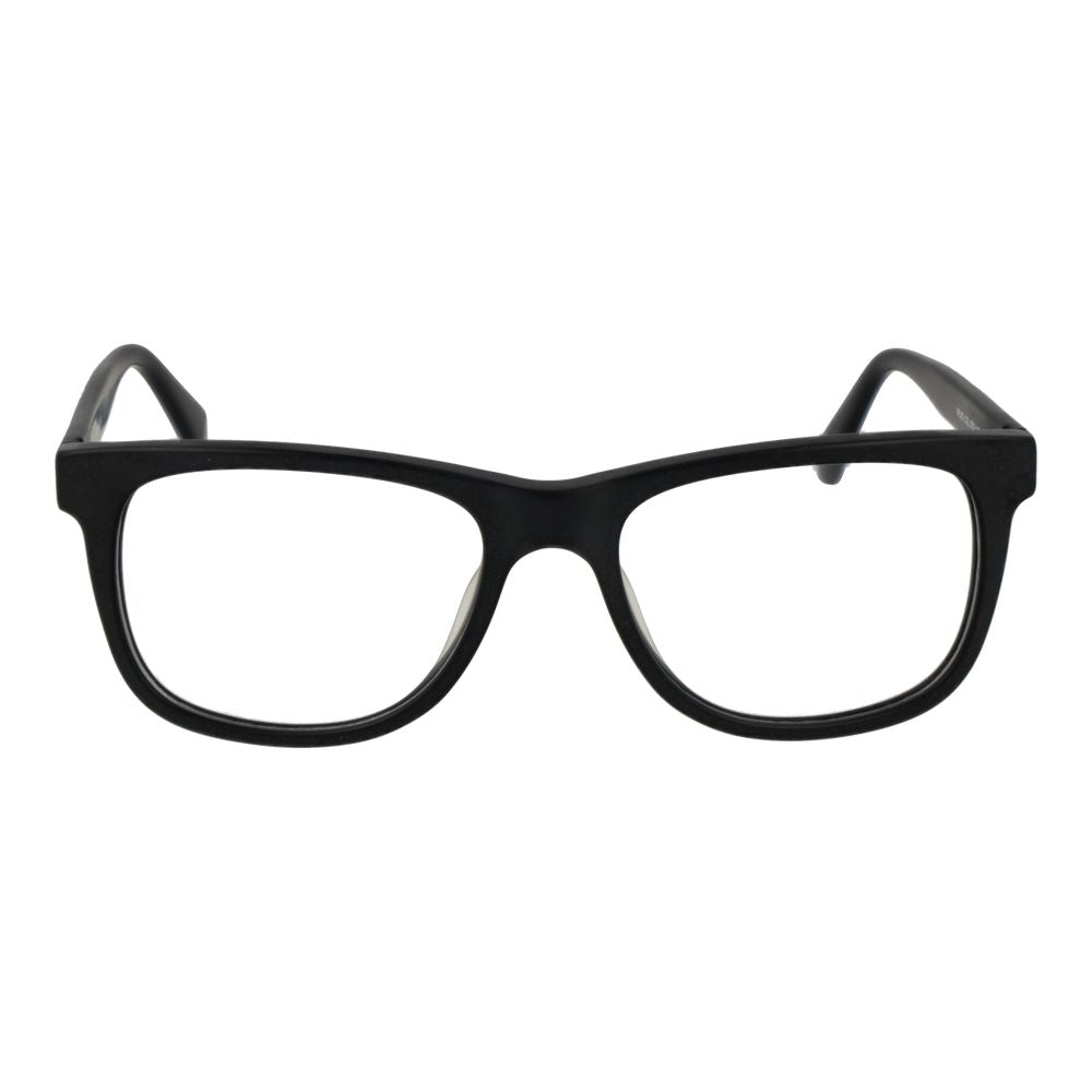 Police Black Cellulose Acetate Glasses Men's (Frames)