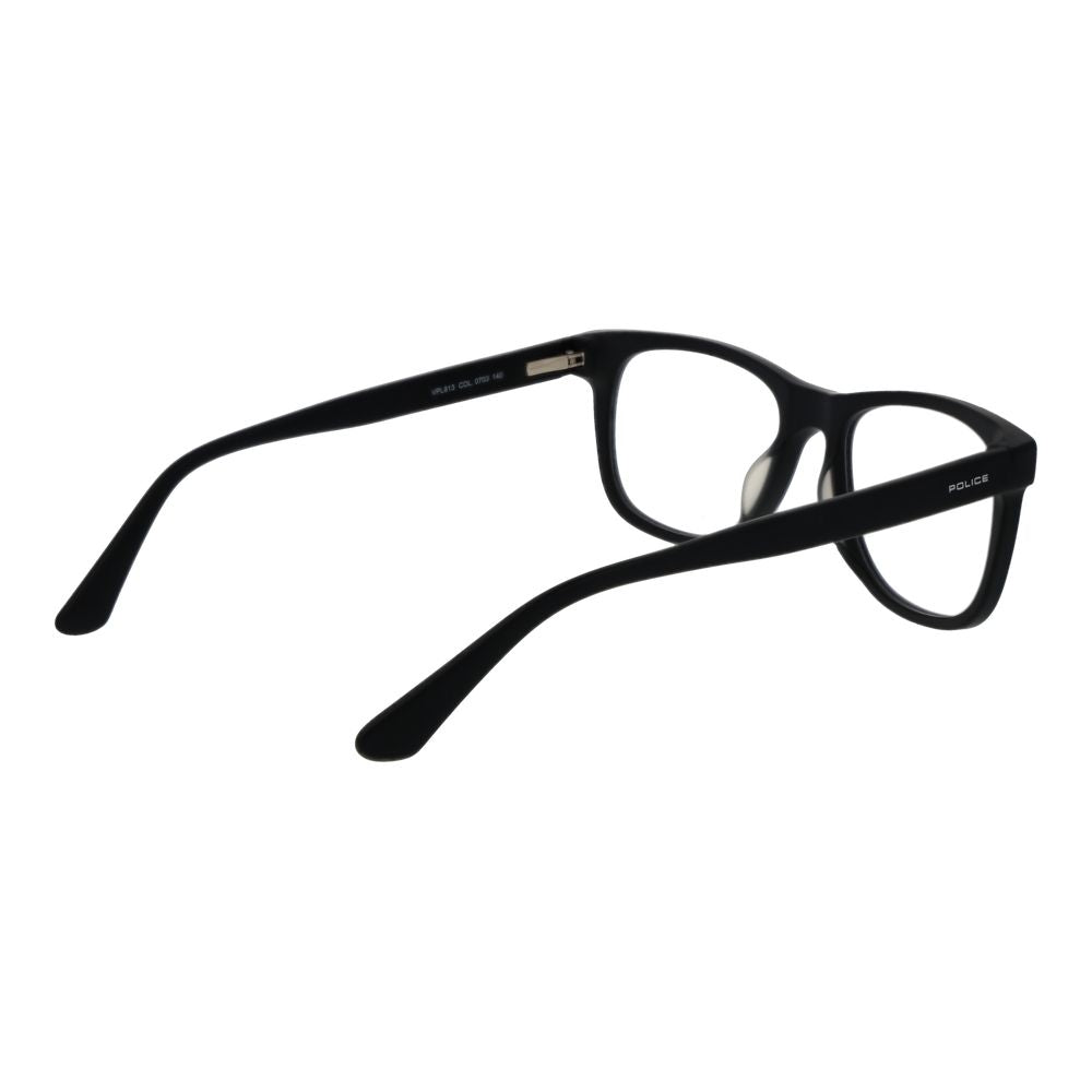 Police Black Cellulose Acetate Glasses Men's (Frames)