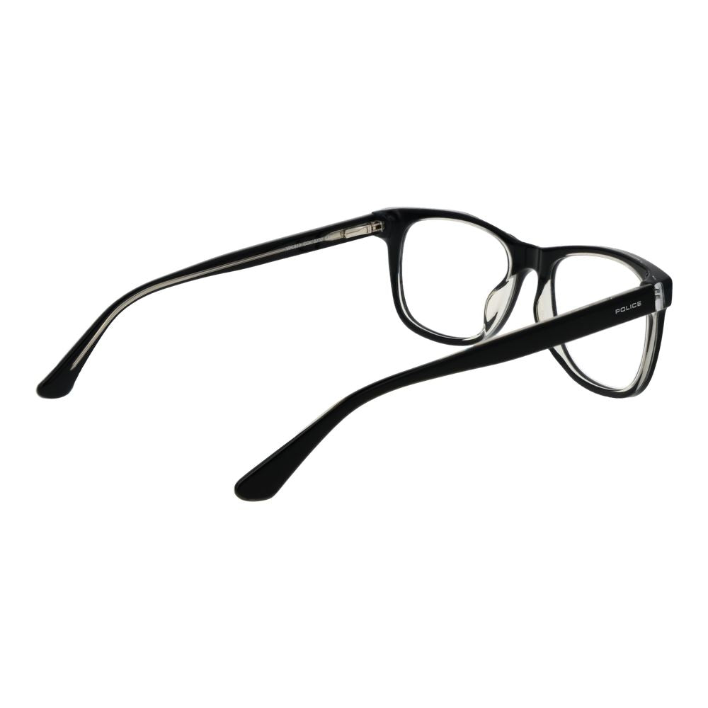 Police Black Cellulose Acetate Glasses Men's (Frames)
