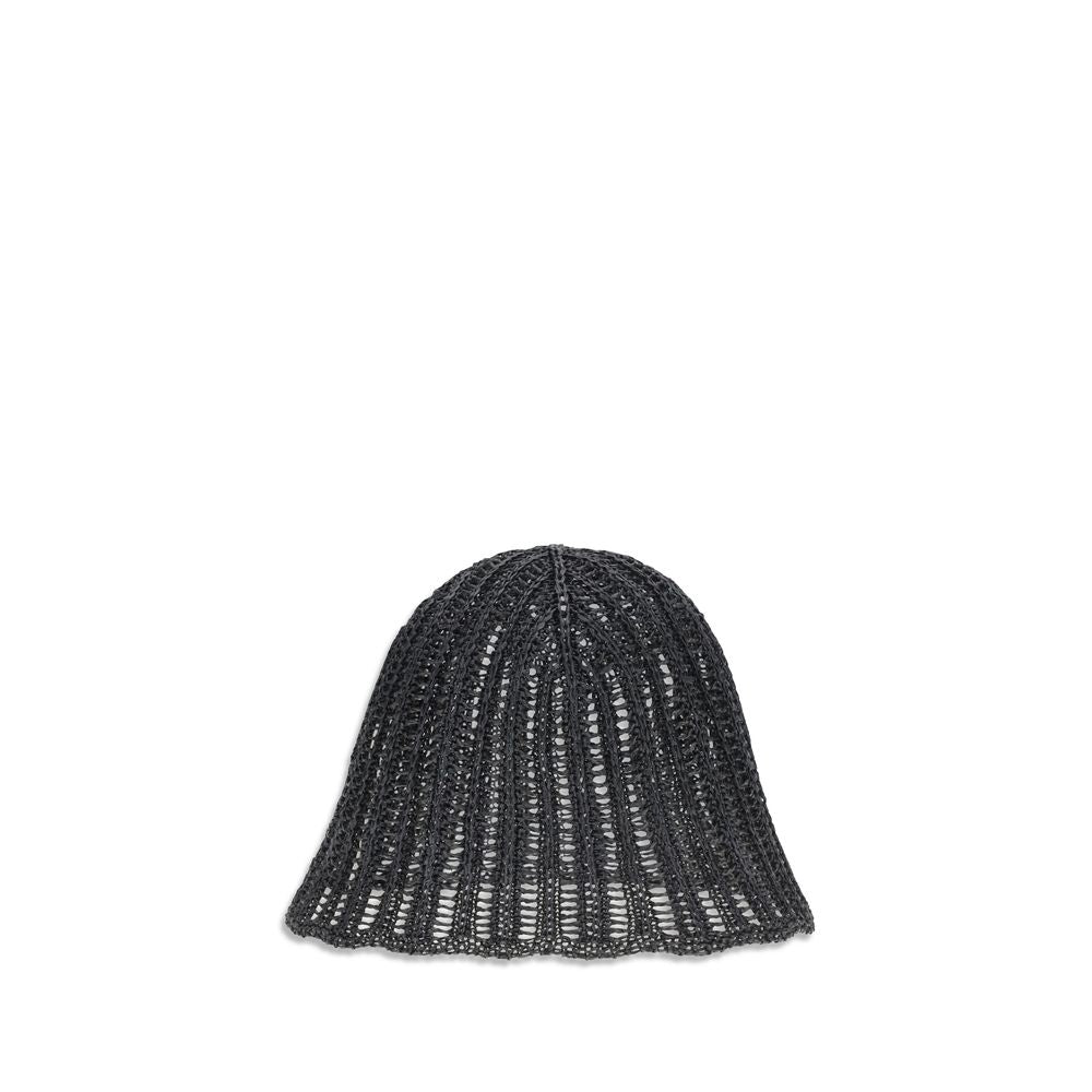 Brunello Cucinelli Black Polyamide Bucket Women's Hat