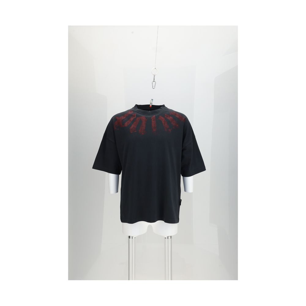 Palm Angels Black Cotton Men's T-Shirt