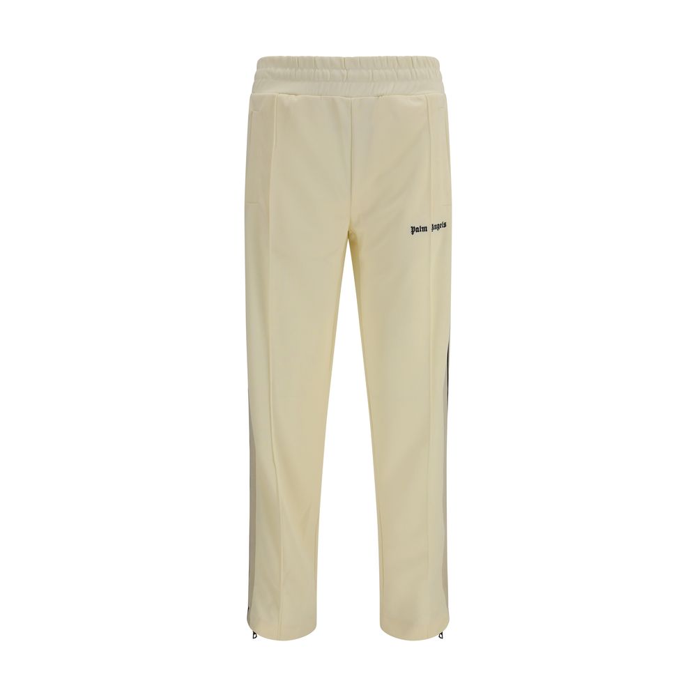Palm Angels Beige Polyester Athletic Men's Pants