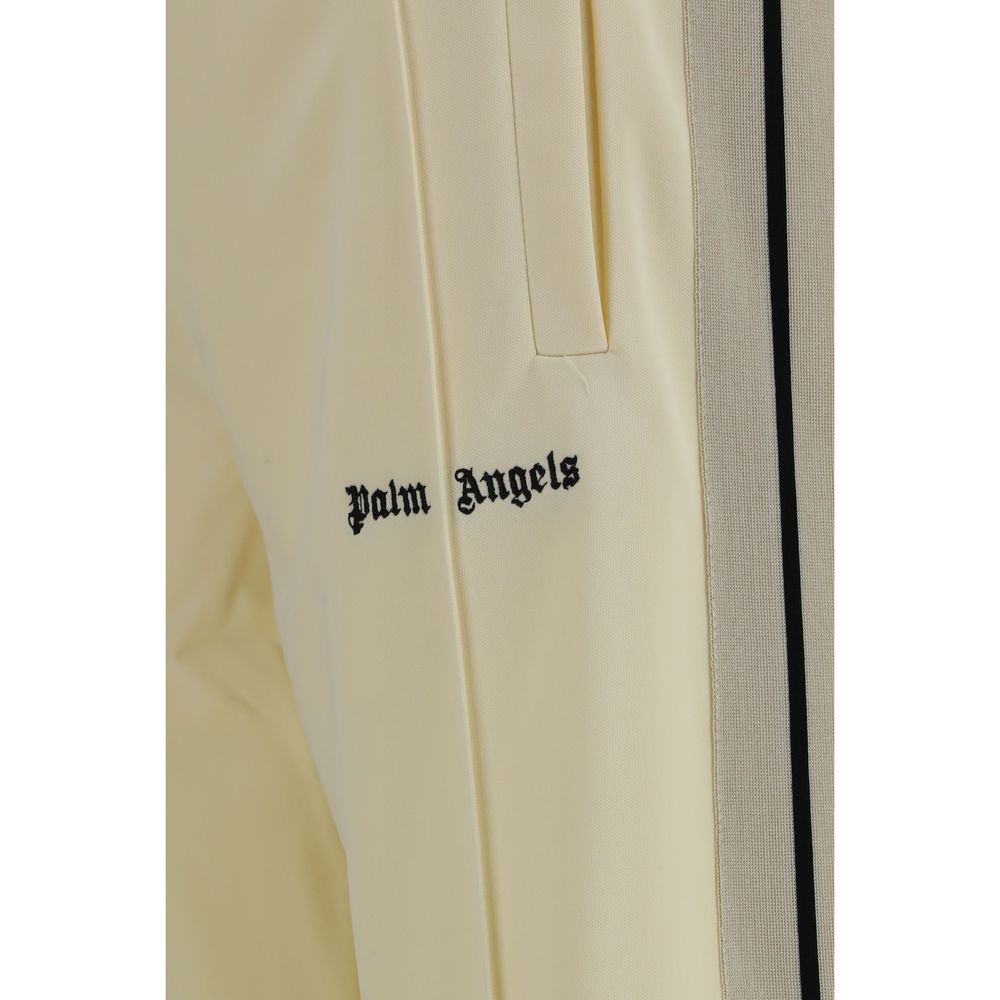 Palm Angels Beige Polyester Athletic Men's Pants