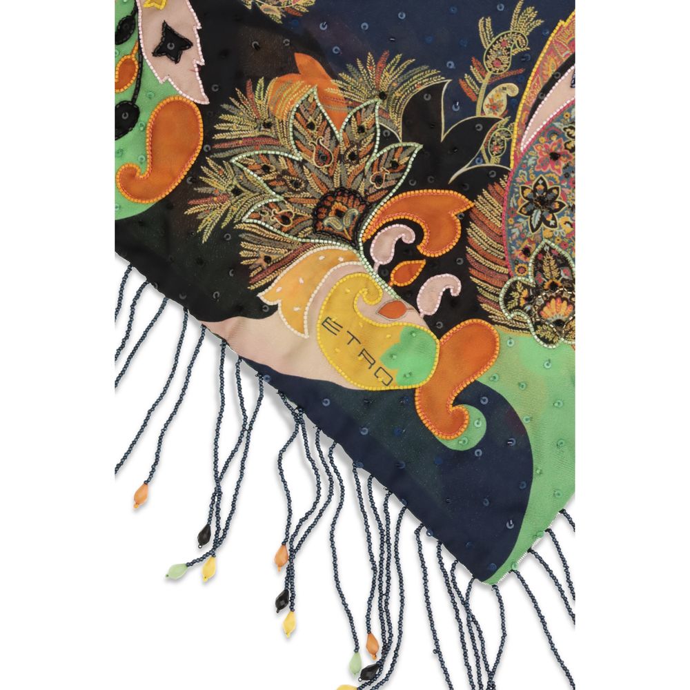 Etro Multicolor Silk Women's Scarf