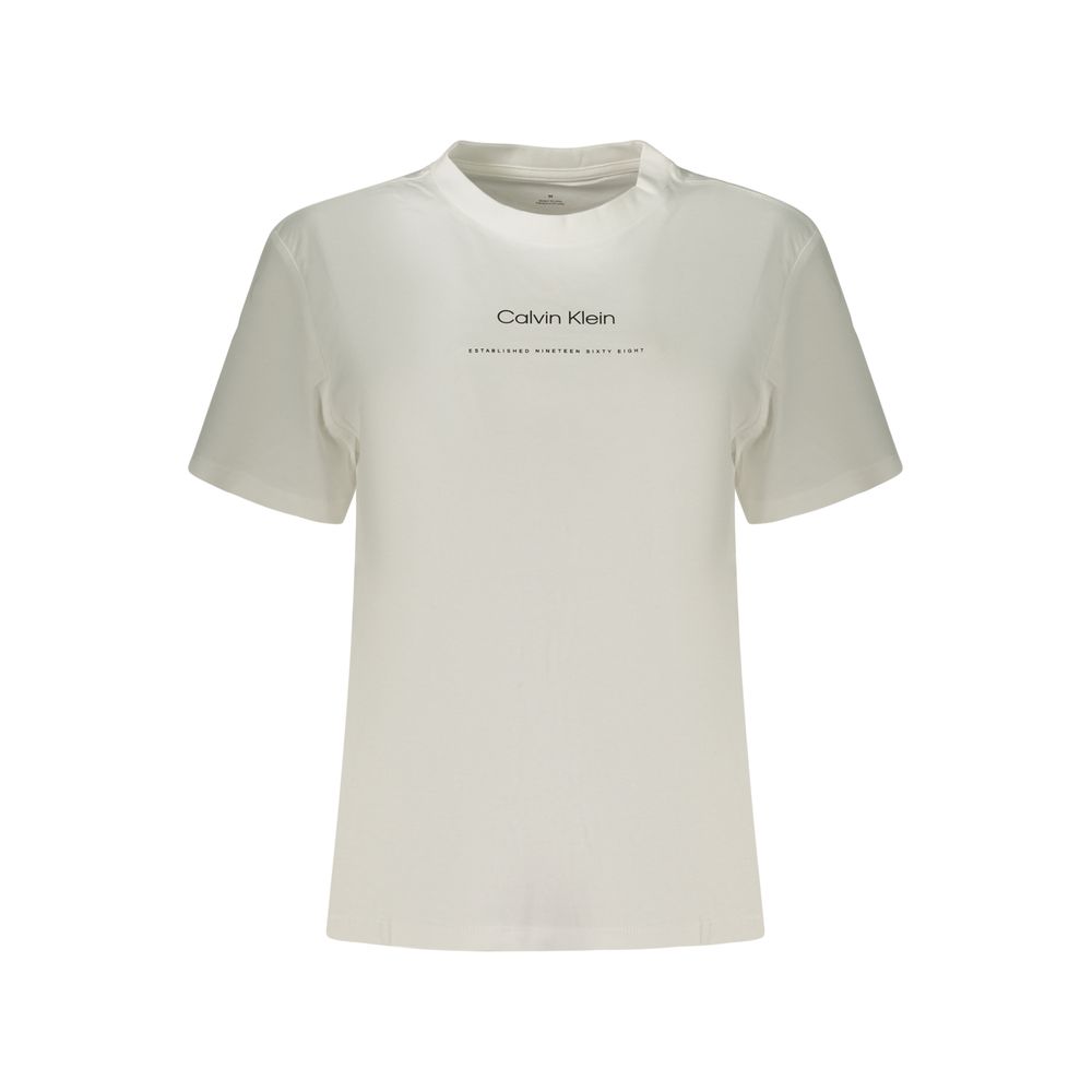 Calvin Klein White Cotton Women Women's T-Shirt