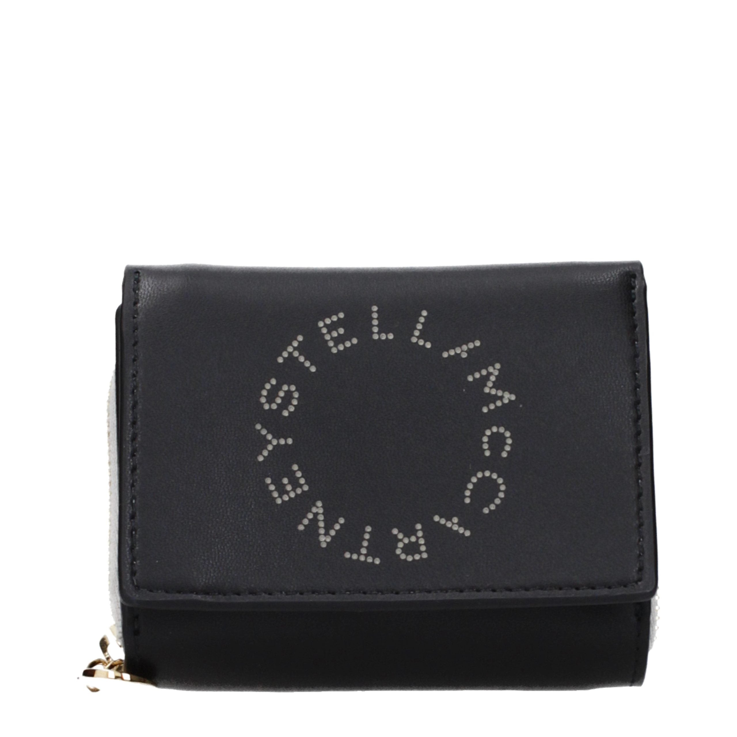 Stella McCartney Black Leather Women's Wallet