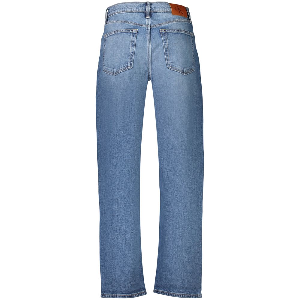 Calvin Klein Blue Cotton Women's Women's Jeans
