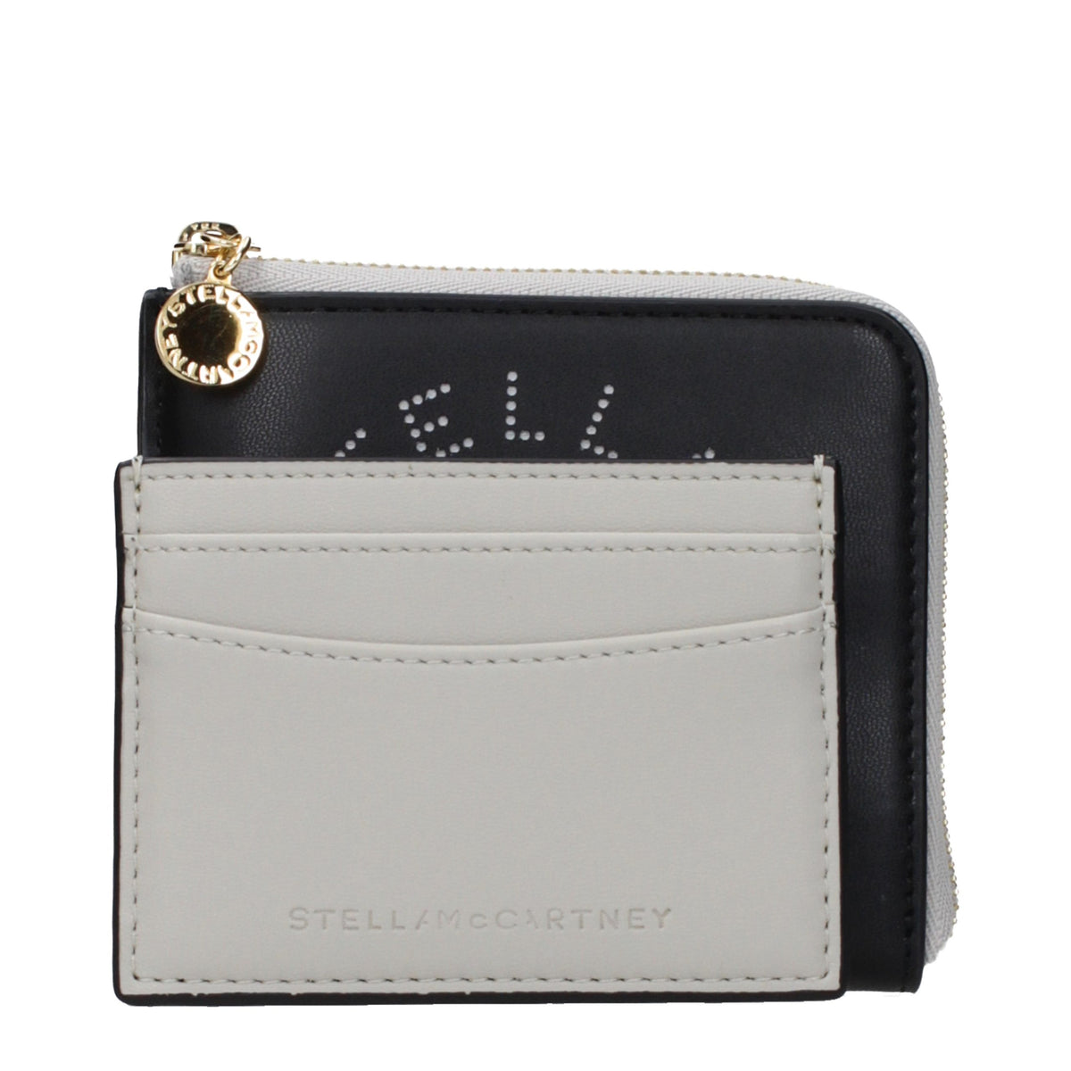 Stella McCartney Black Leather Women's Wallet