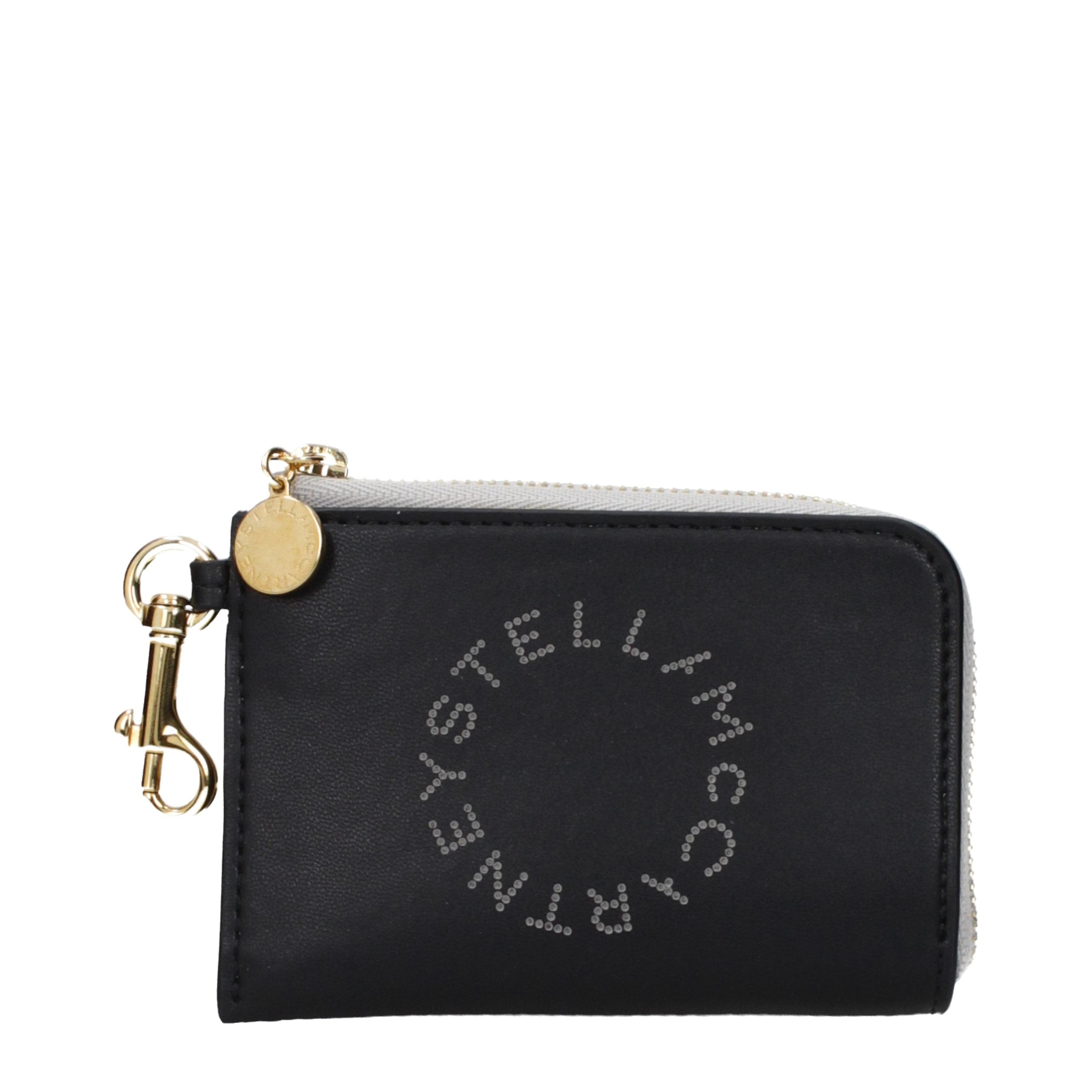 Stella McCartney Black Leather Women's Wallet