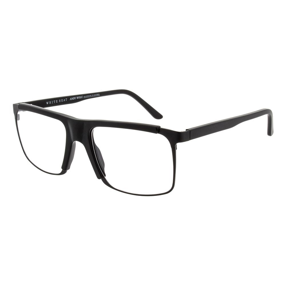 Andy Wolf Black Metal Glasses Men's (Frames)