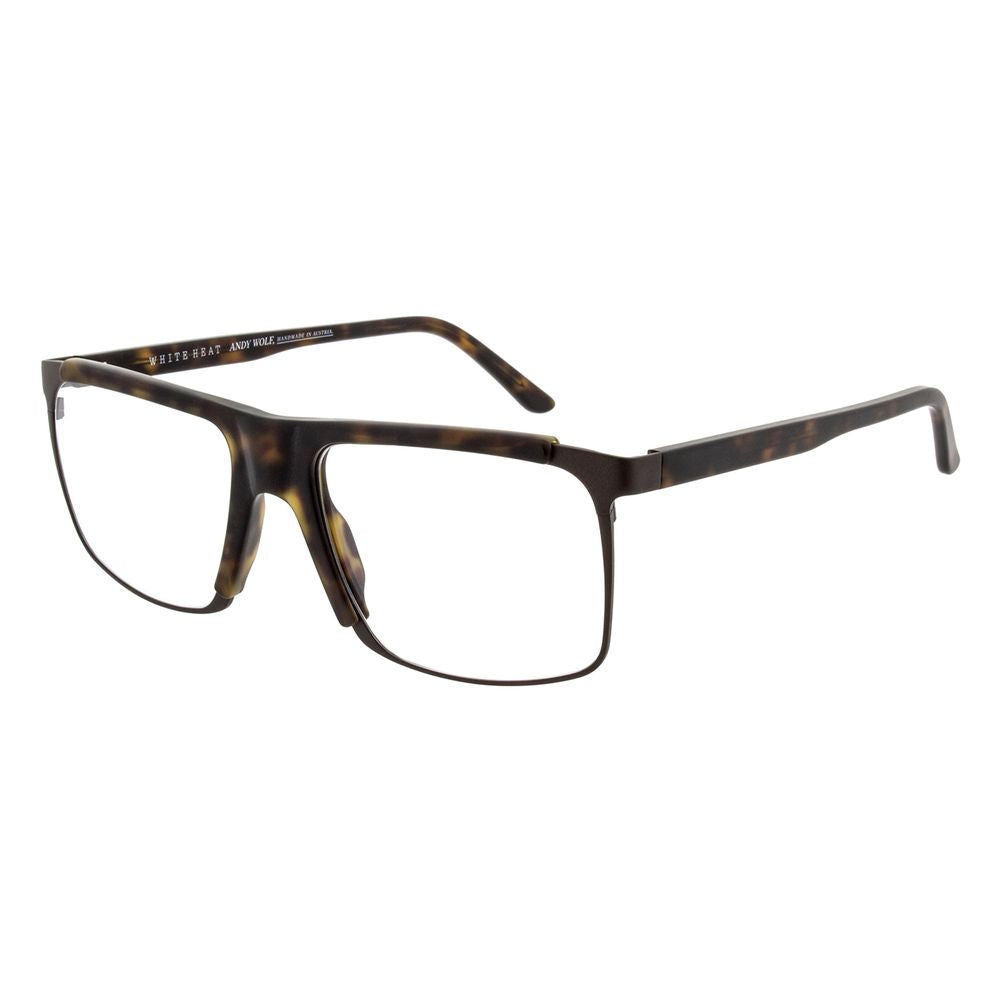 Andy Wolf Brown Plastic Glasses Men's (Frames)
