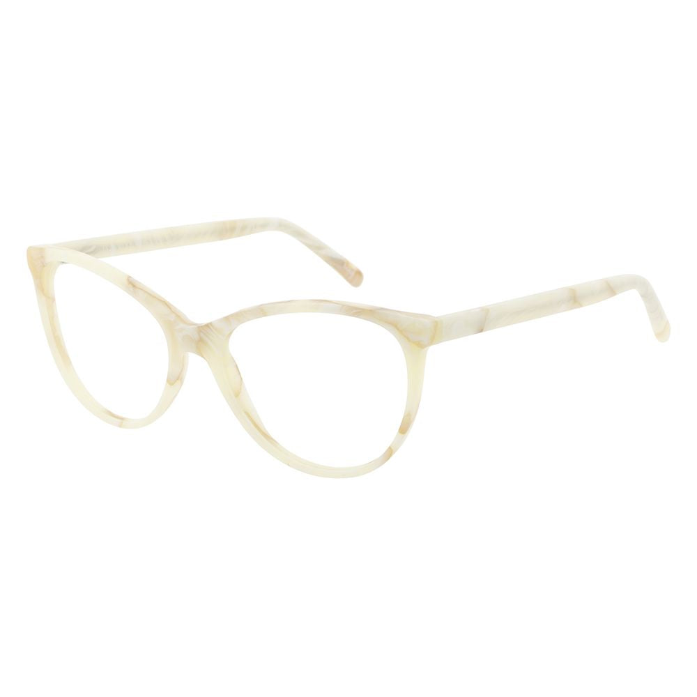 Andy Wolf Beige Acetate Glasses Women's (Frames)