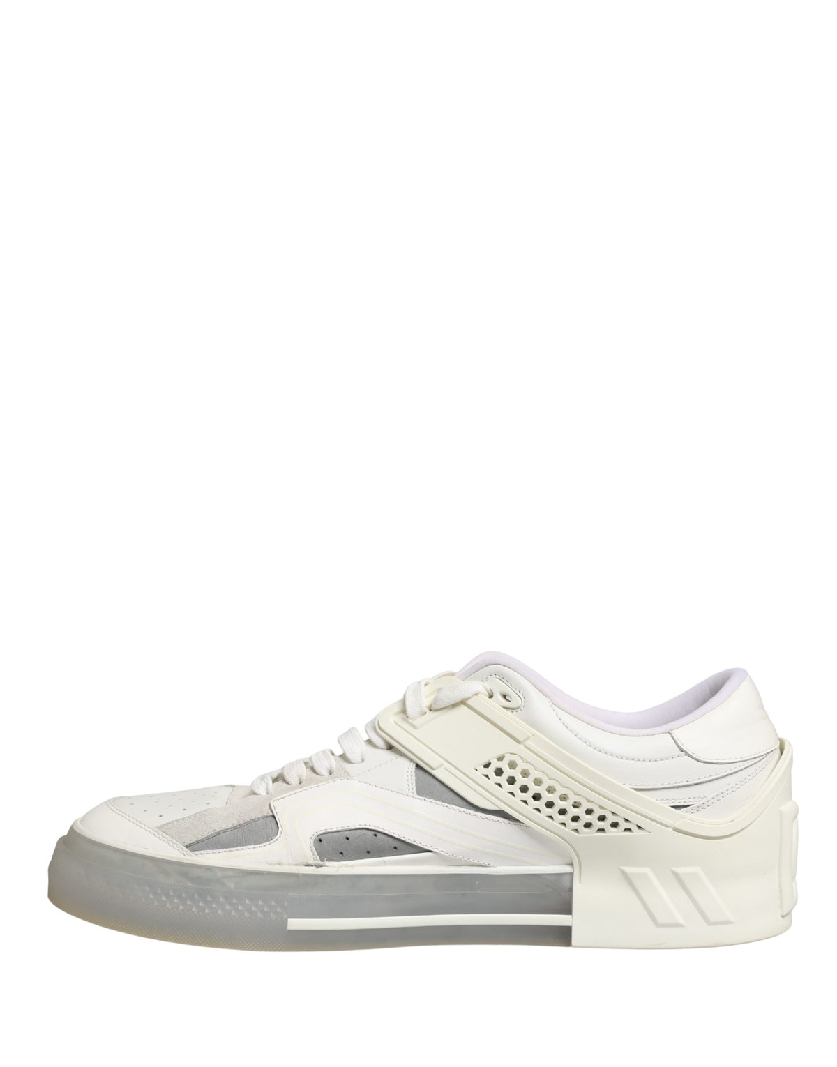 Dolce & Gabbana White Low Top Custom 2.Zero Sneakers Men's Shoes (Pre-Owned)