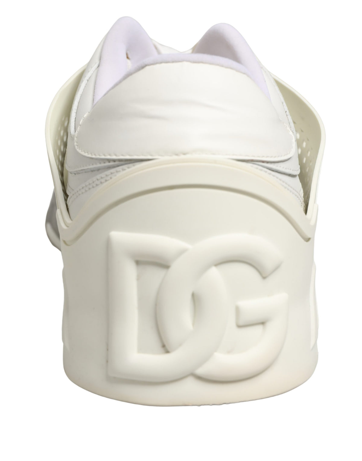 Dolce & Gabbana White Low Top Custom 2.Zero Sneakers Men's Shoes (Pre-Owned)