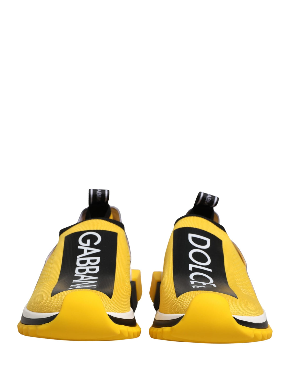 Dolce & Gabbana Yellow Sorrento SlipOn Low Top Sneakers Women's Shoes (Pre-Owned)