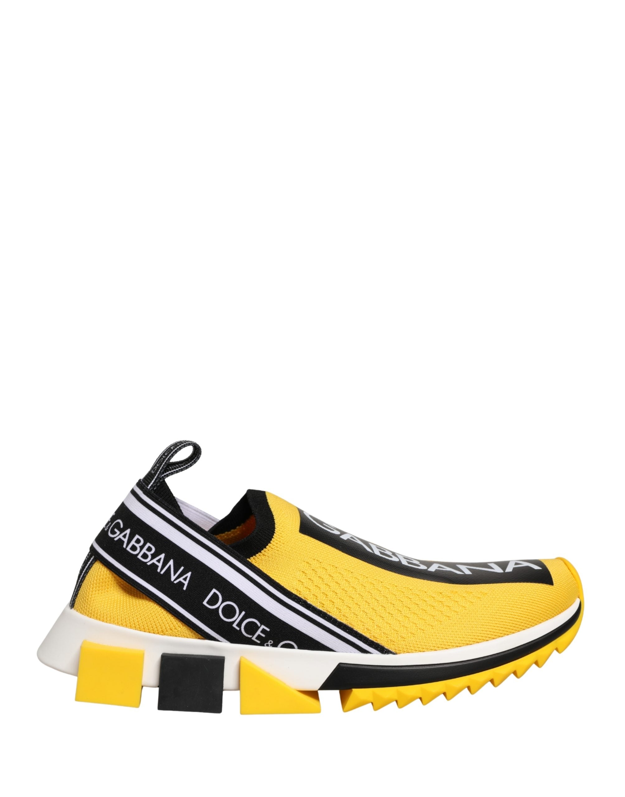 Dolce & Gabbana Yellow Sorrento SlipOn Low Top Sneakers Women's Shoes (Pre-Owned)