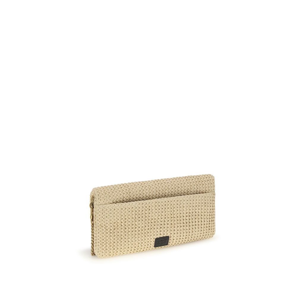 PINKO Beige Polypropylene Shoulder Women's Bag