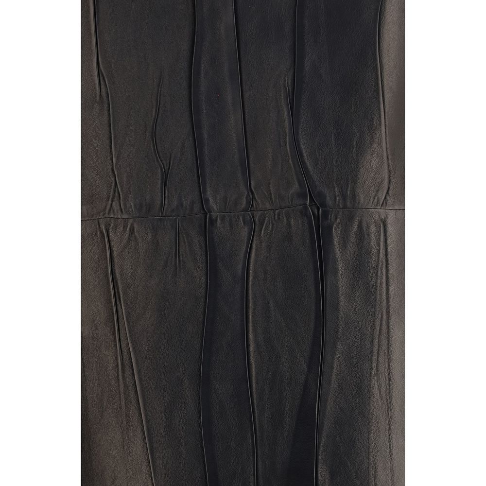 Ermanno Scervino Black Lamb Ovis Aries Aries Midi Women's Skirt