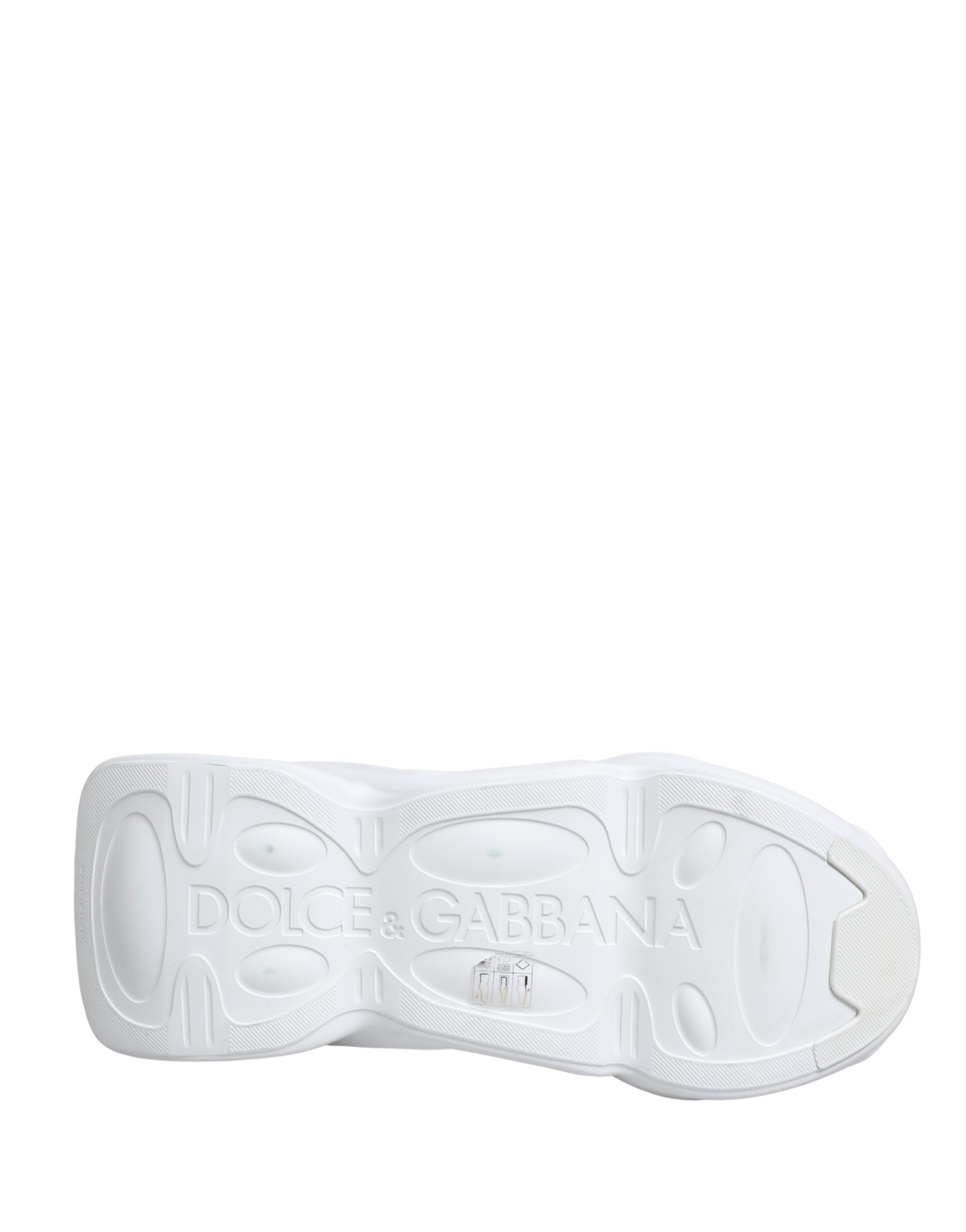 Dolce & Gabbana White Slip On Wave Low Top Sneakers Women's Shoes (Pre-Owned)