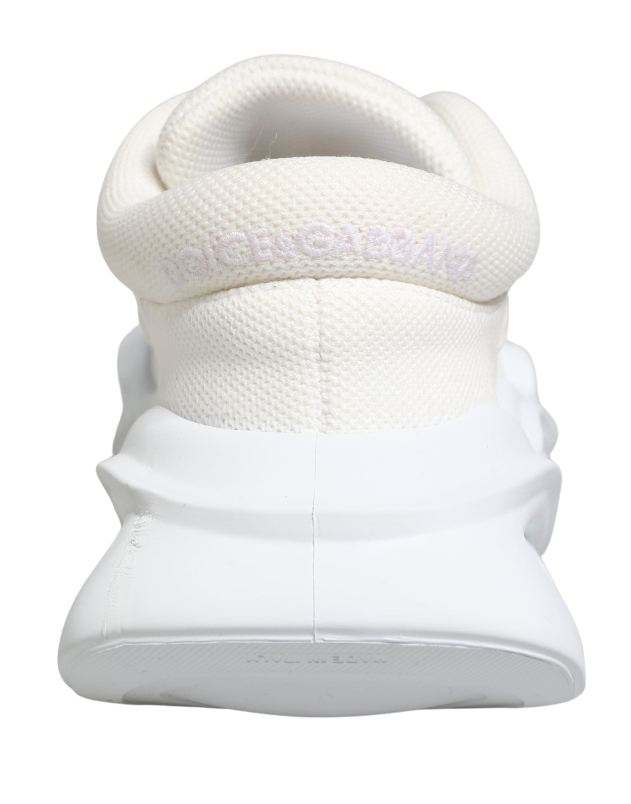 Dolce & Gabbana White Slip On Wave Low Top Sneakers Women's Shoes (Pre-Owned)