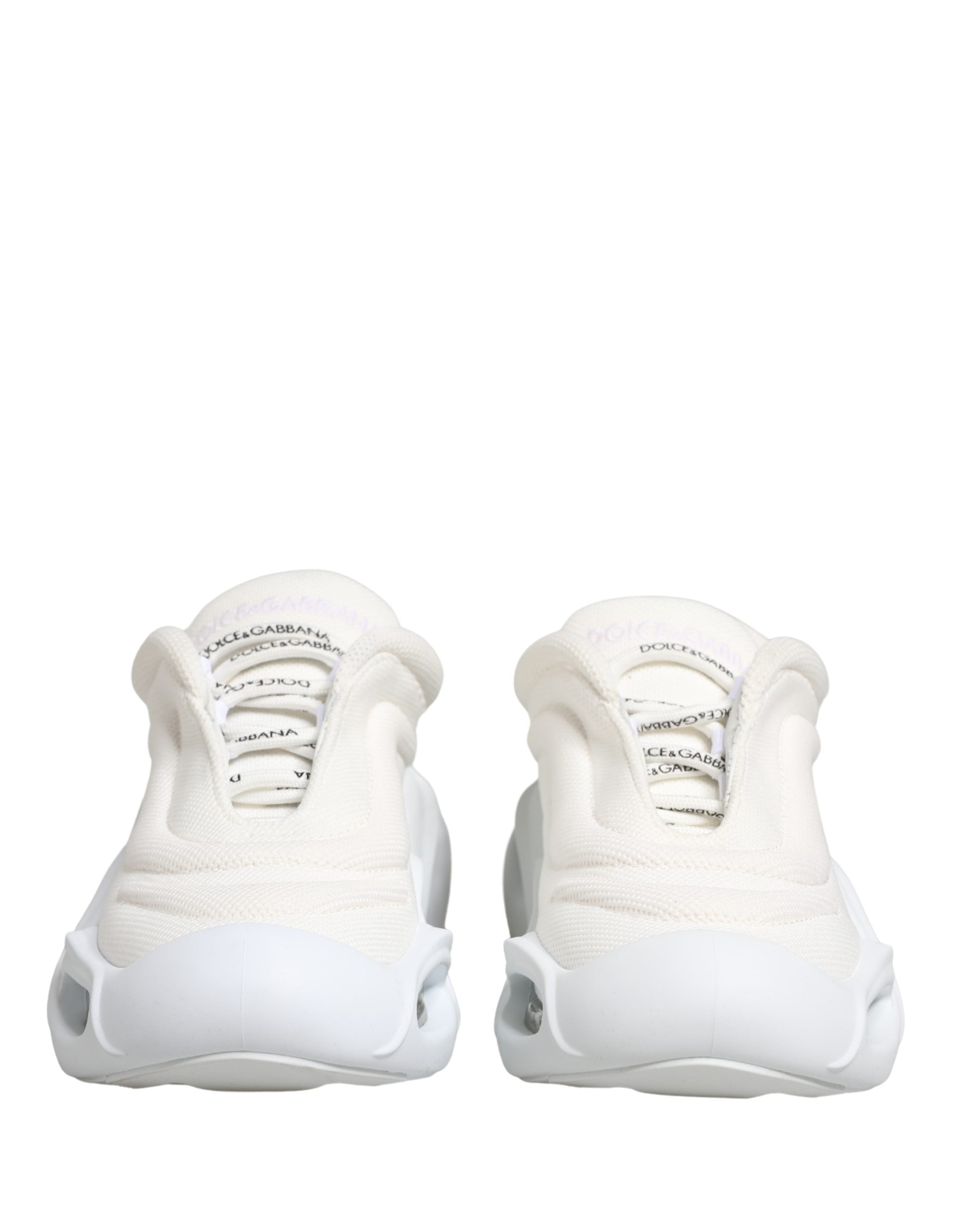 Dolce & Gabbana White Slip On Wave Low Top Sneakers Women's Shoes (Pre-Owned)
