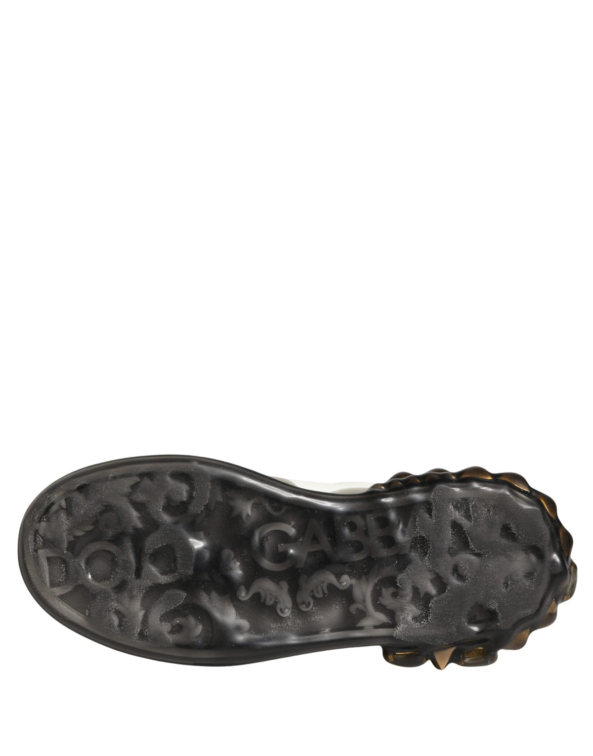 Dolce & Gabbana Multicolor Crystal StuddedLOVE Sneakers Women's Shoes