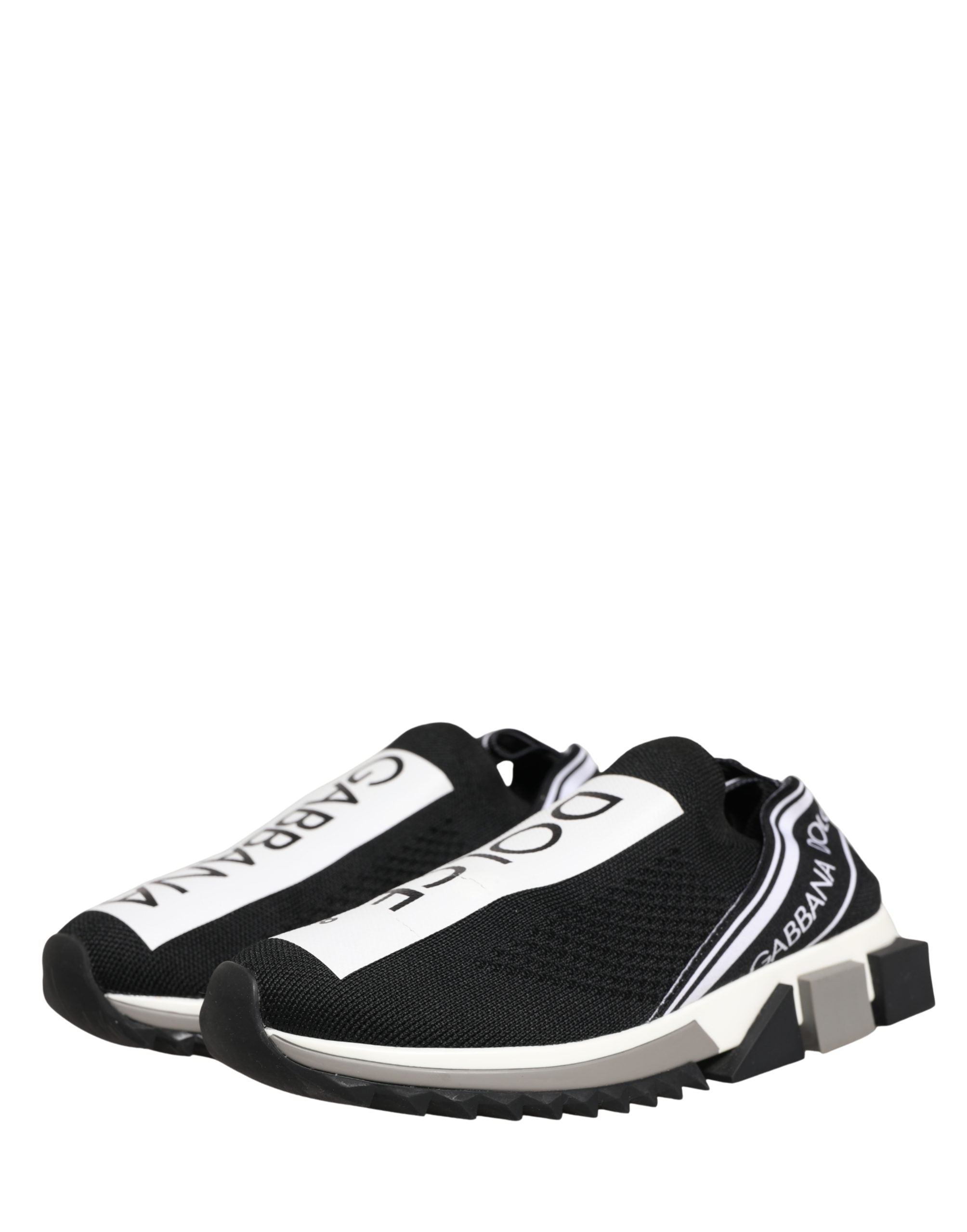 Dolce & Gabbana Black Sorrento Slip On Low Top Sneakers Women's Shoes (Pre-Owned)