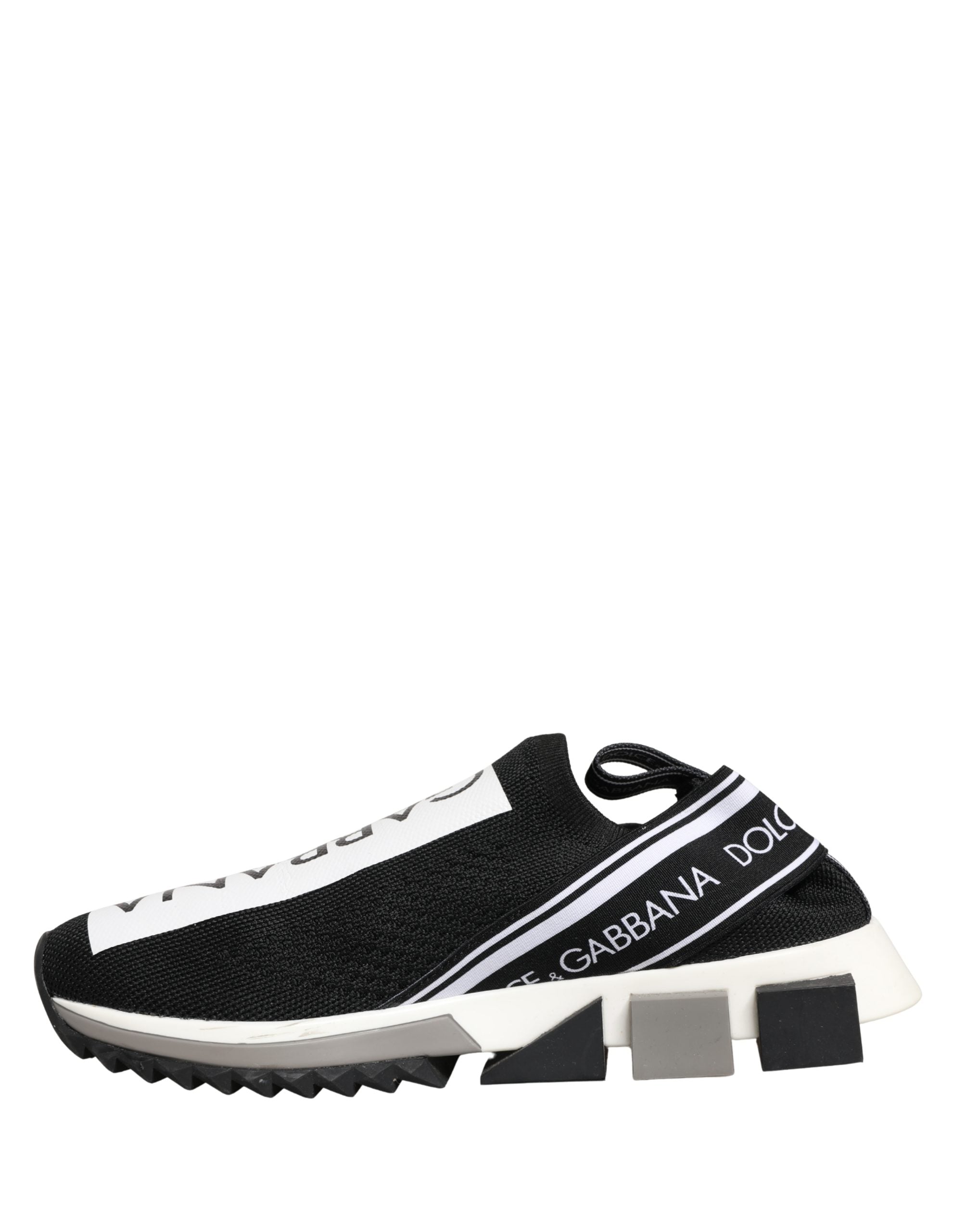 Dolce & Gabbana Black Sorrento Slip On Low Top Sneakers Women's Shoes (Pre-Owned)