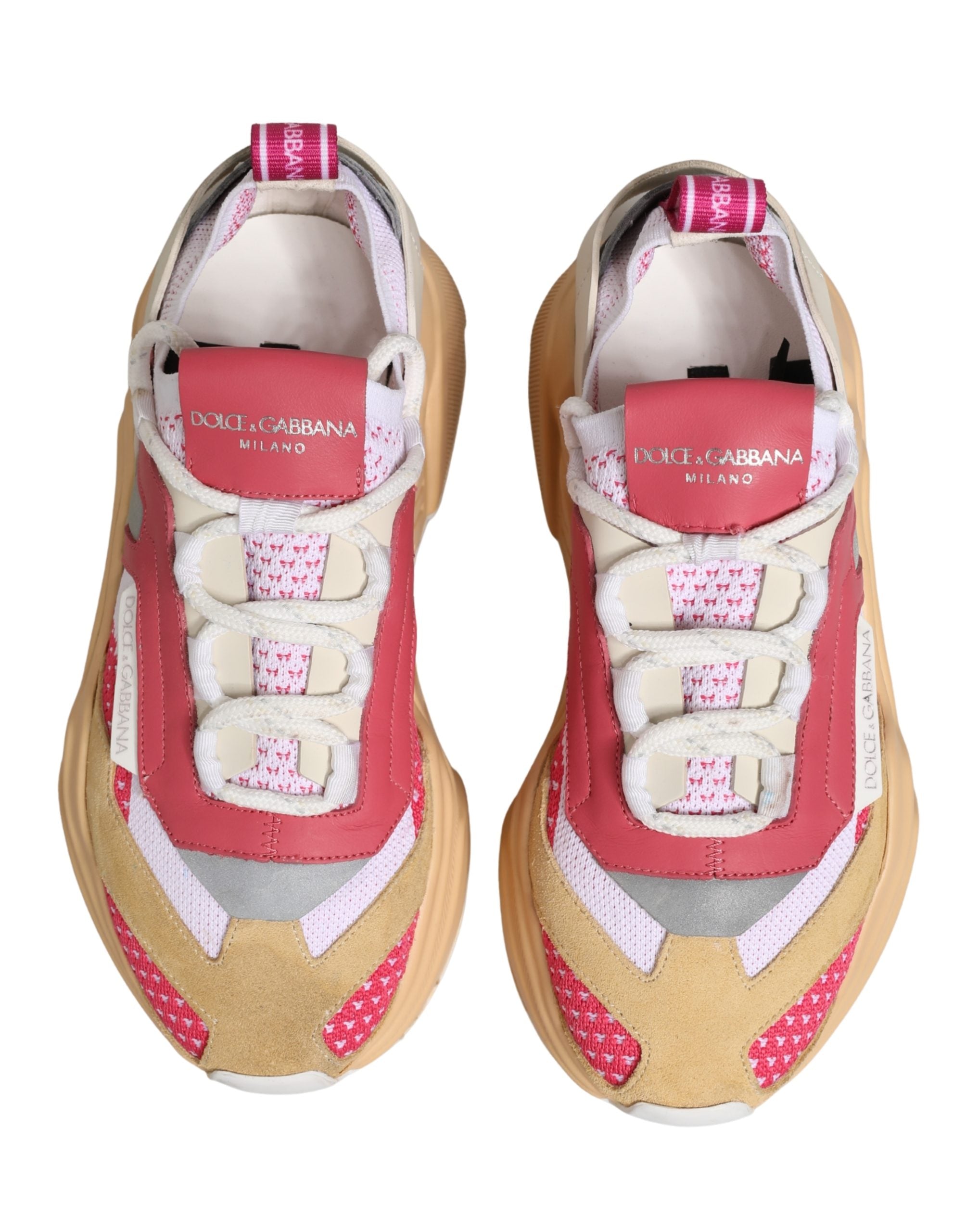 Dolce & Gabbana Multicolor Daymaster Low Top Sneakers Men's Shoes