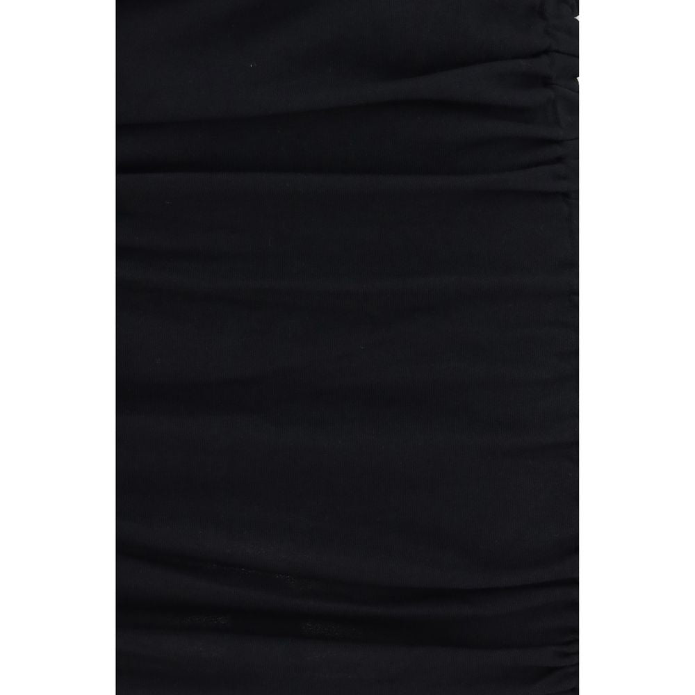 PINKO Black Cotton Casual Women's Dress
