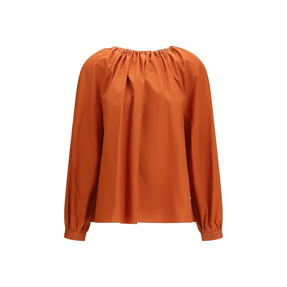 Marni Orange Cotton Polo Women's Shirt