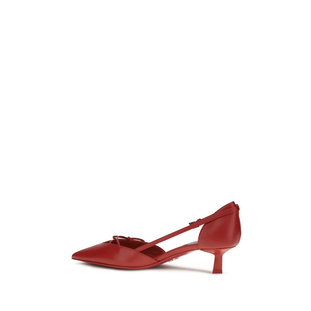Prada Multicolor Goatskin High Heel Women's Pumps