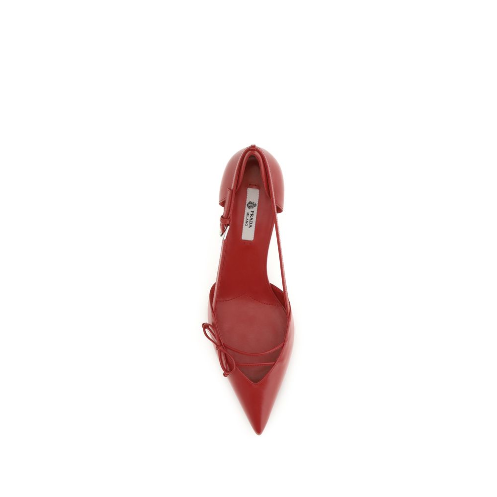 Prada Multicolor Goatskin High Heel Women's Pumps